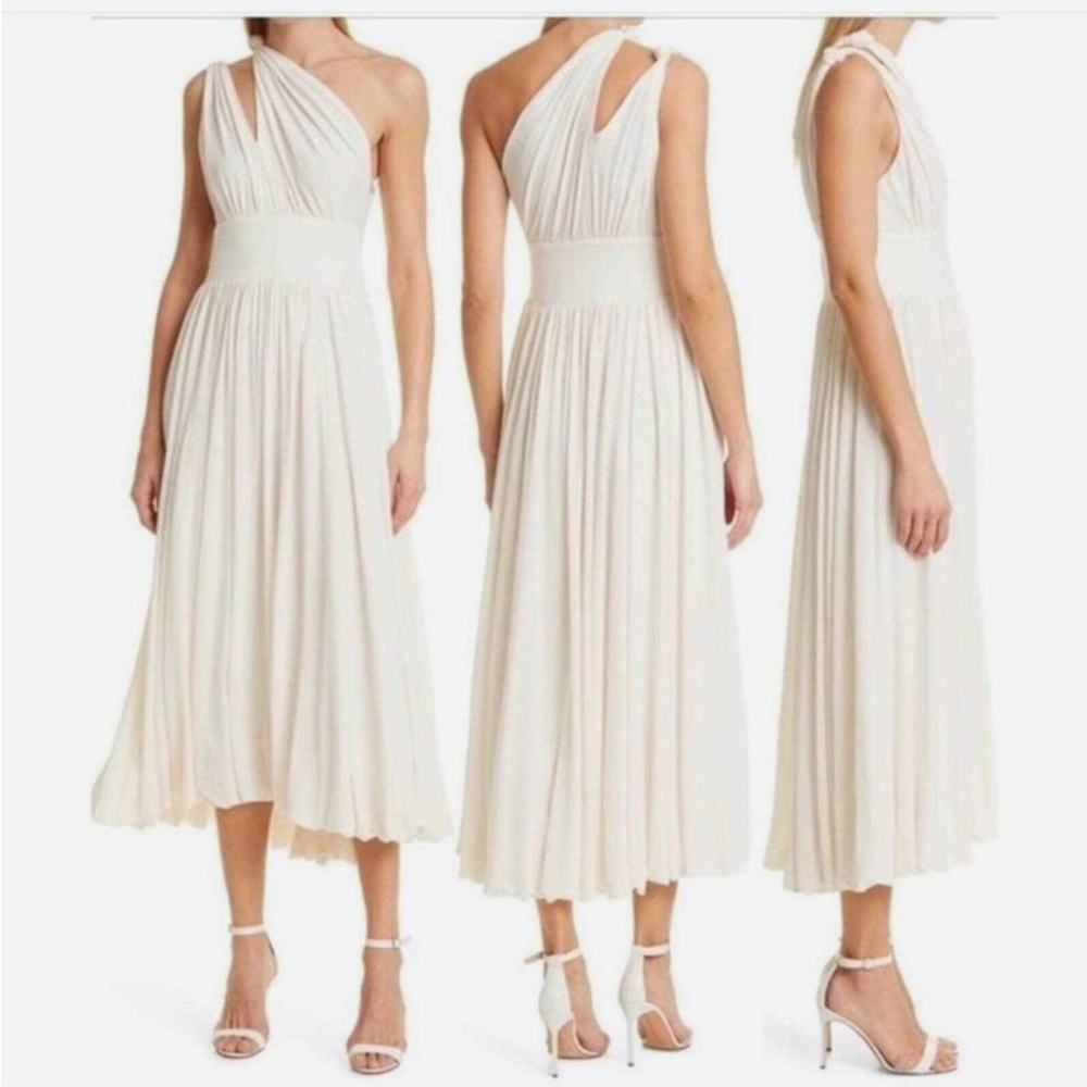 La Ligne Cream One-Shoulder Dress - Picture 7 of 7